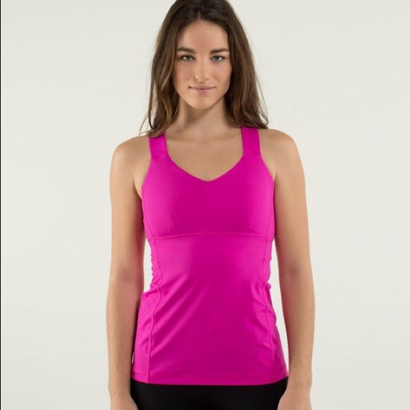 lululemon top built in bra